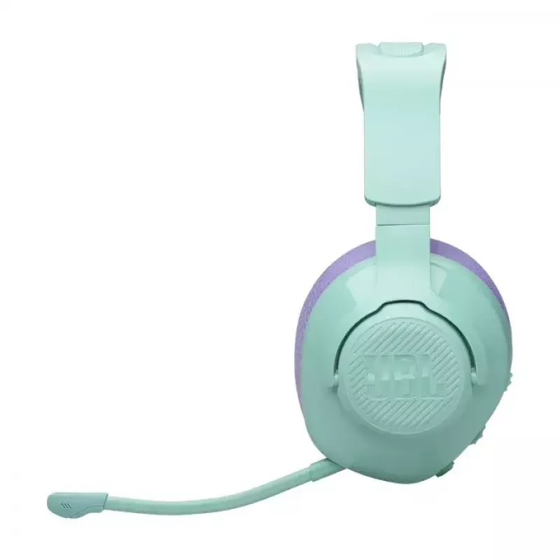 JBL Live QUANTUM 360 belaidės ausinės žaidimams, galvos juosta, USB Type-C, Bluetooth, žalsvai mėlyna
