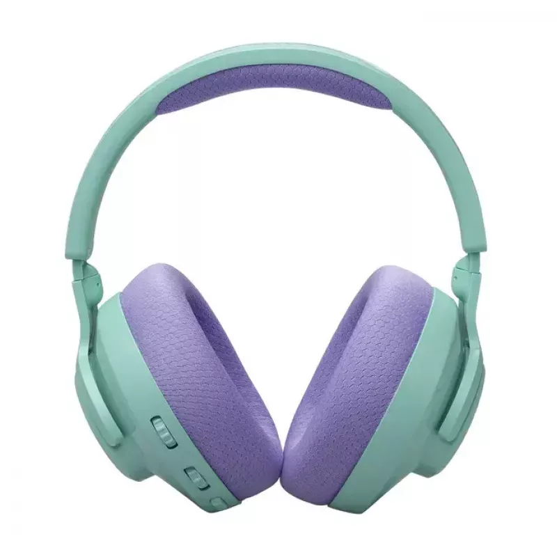 JBL Live QUANTUM 360 belaidės ausinės žaidimams, galvos juosta, USB Type-C, Bluetooth, žalsvai mėlyna