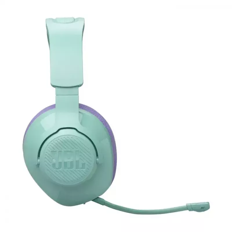 JBL Live QUANTUM 360 belaidės ausinės žaidimams, galvos juosta, USB Type-C, Bluetooth, žalsvai mėlyna