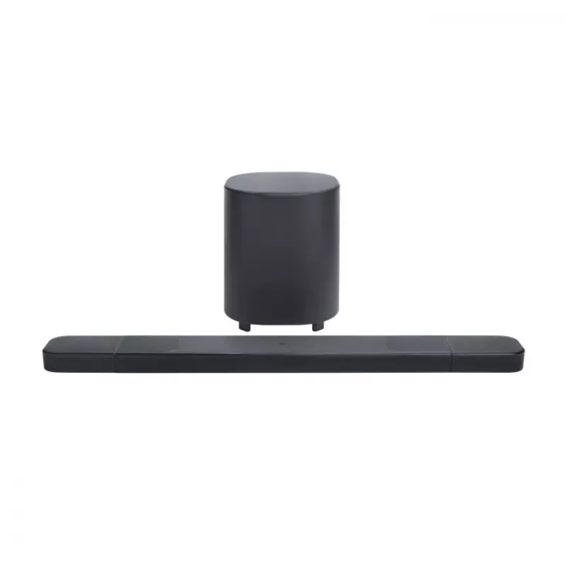 Garso juosta JBL Bar 1000MK2 Juoda — 7.1.4 kanalų, 960 W, Dolby Atmos/DTS:X, belaidė + laidinė