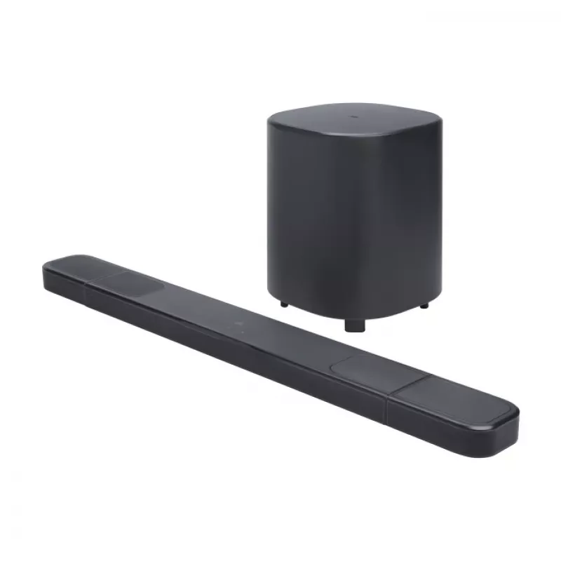 Garso juosta JBL Bar 1000MK2 Juoda — 7.1.4 kanalų, 960 W, Dolby Atmos/DTS:X, belaidė + laidinė