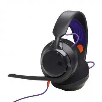 JBL Quantum 250 ausinės laidinės galvos juosta žaidimams juodos