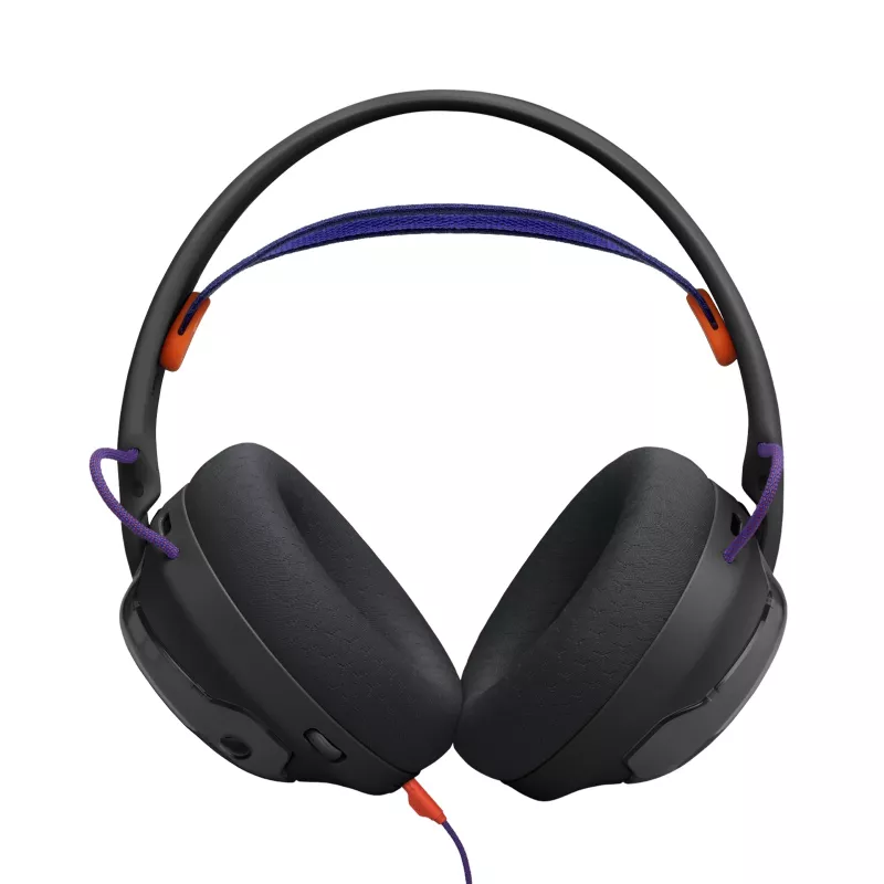 JBL Quantum 250 ausinės laidinės galvos juosta žaidimams juodos