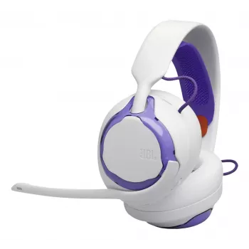 Ausinės JBL Quantum 250, laidinės, žaidimams, violetinė, balta