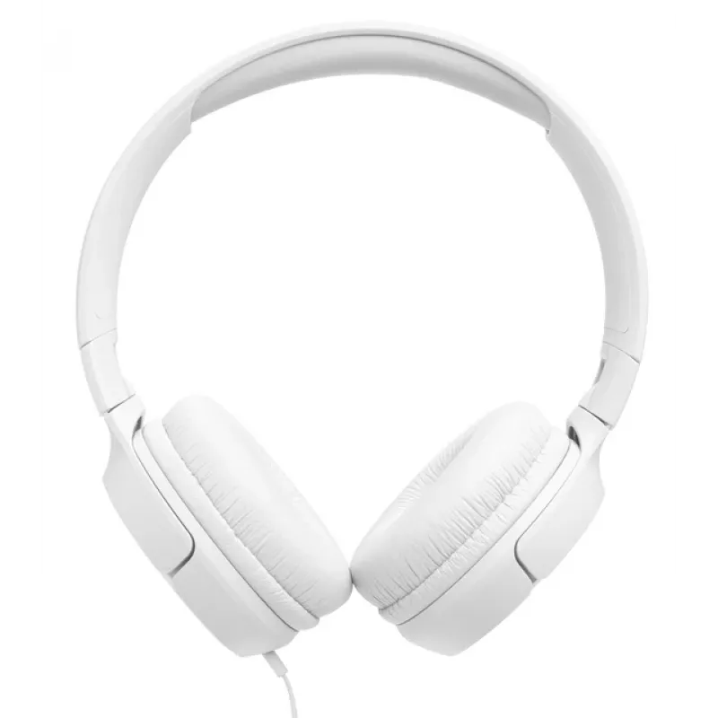 JBL Tune 520C USB-C laidinės ausinės, 32 mm tvarkyklės, JBL Pure Bass garsas, Hi-Res Audio, balta