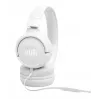 JBL Tune 520C USB-C laidinės ausinės, 32 mm tvarkyklės, JBL Pure Bass garsas, Hi-Res Audio, balta