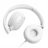 JBL Tune 520C USB-C laidinės ausinės, 32 mm tvarkyklės, JBL Pure Bass garsas, Hi-Res Audio, balta
