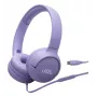 JBL Tune 520C USB-C ausinės, laidinės, ant ausų, skambučiams ir muzikai, alyvinė