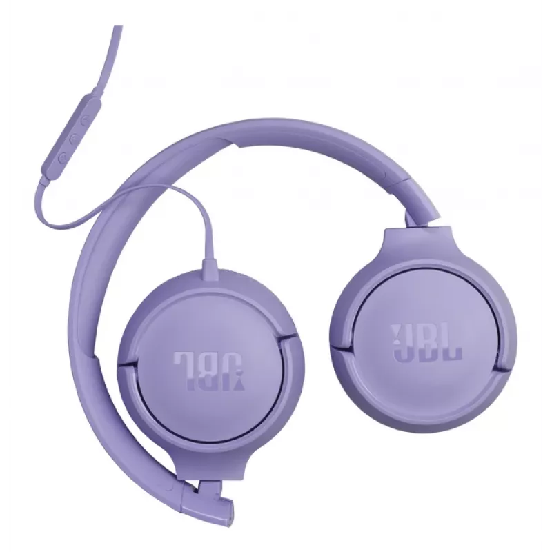 JBL Tune 520C USB-C ausinės, laidinės, ant ausų, skambučiams ir muzikai, alyvinė