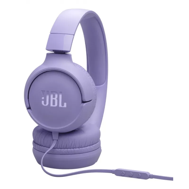 JBL Tune 520C USB-C ausinės, laidinės, ant ausų, skambučiams ir muzikai, alyvinė
