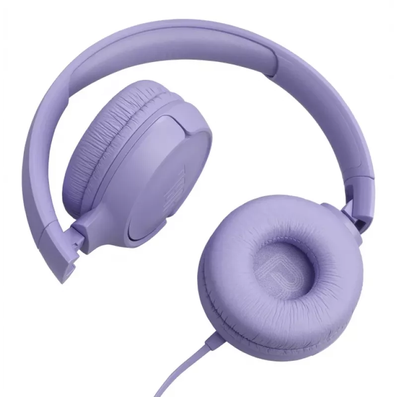 JBL Tune 520C USB-C ausinės, laidinės, ant ausų, skambučiams ir muzikai, alyvinė