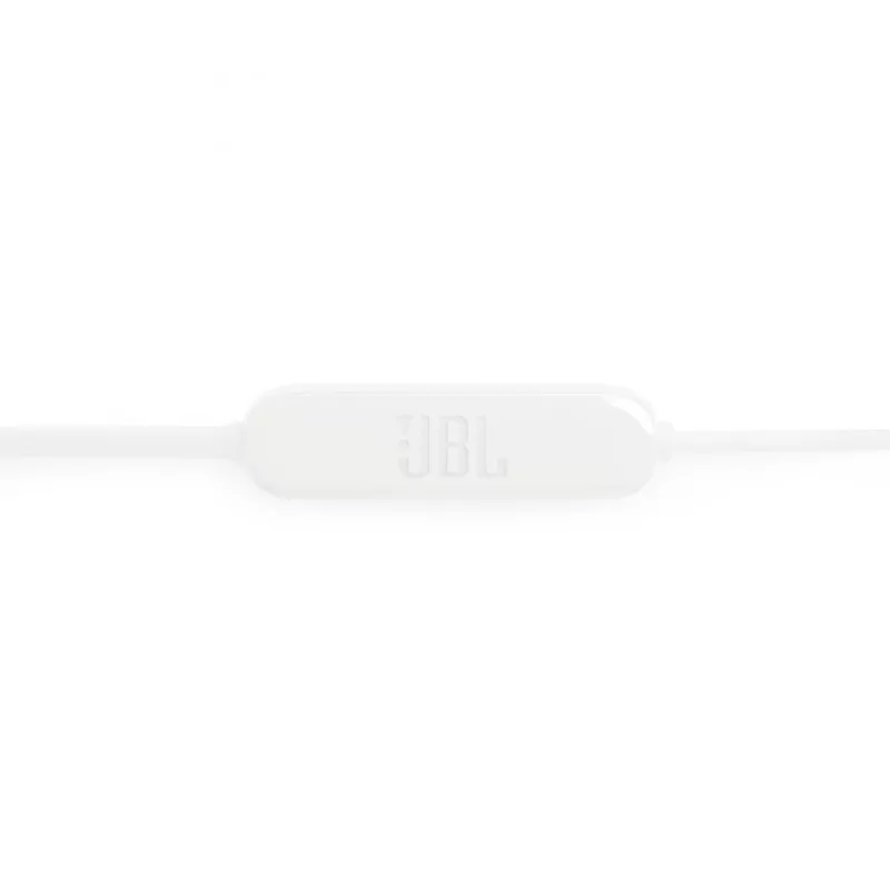 JBL Tune 135BT belaidės ausinės į ausis, skirtos muzikai ir skambučiams, Bluetooth, balta