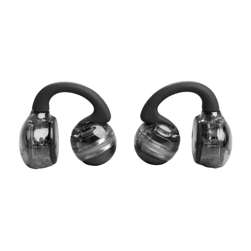 Ausinės JBL Soundgear Clips, belaidės TWS, atviro tipo, kabinamos, juodos