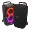 Dangtelis garsiakalbiui JBL Partycover 520 juodas — apsauginis medžiaginis užvalkalas JBL PartyBox 520