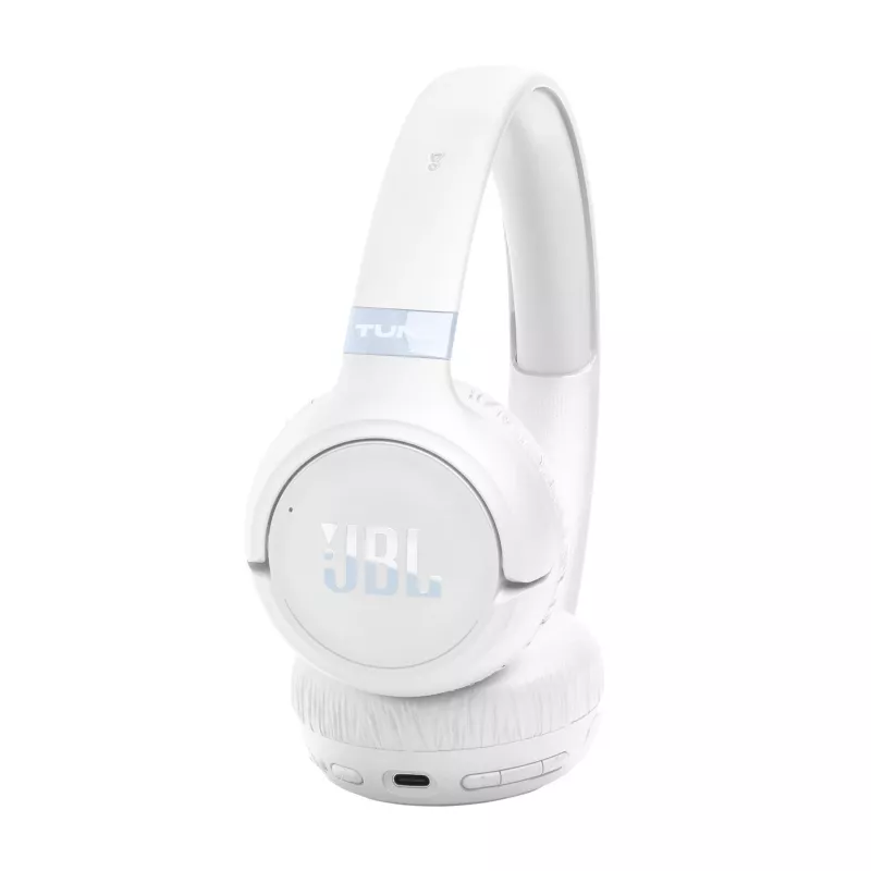 JBL Tune 680NC belaidės ausinės su ausų lankeliu, balta