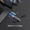 Kortelių skaitytuvas TP-LINK UA430D USB 3.1 – SD/MicroSD palaikymas, 200 MB/s, juodas, 75×22,9×9,3 mm
