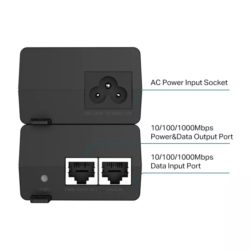 PoE+ injektorius TP-Link TL-PoE160S
