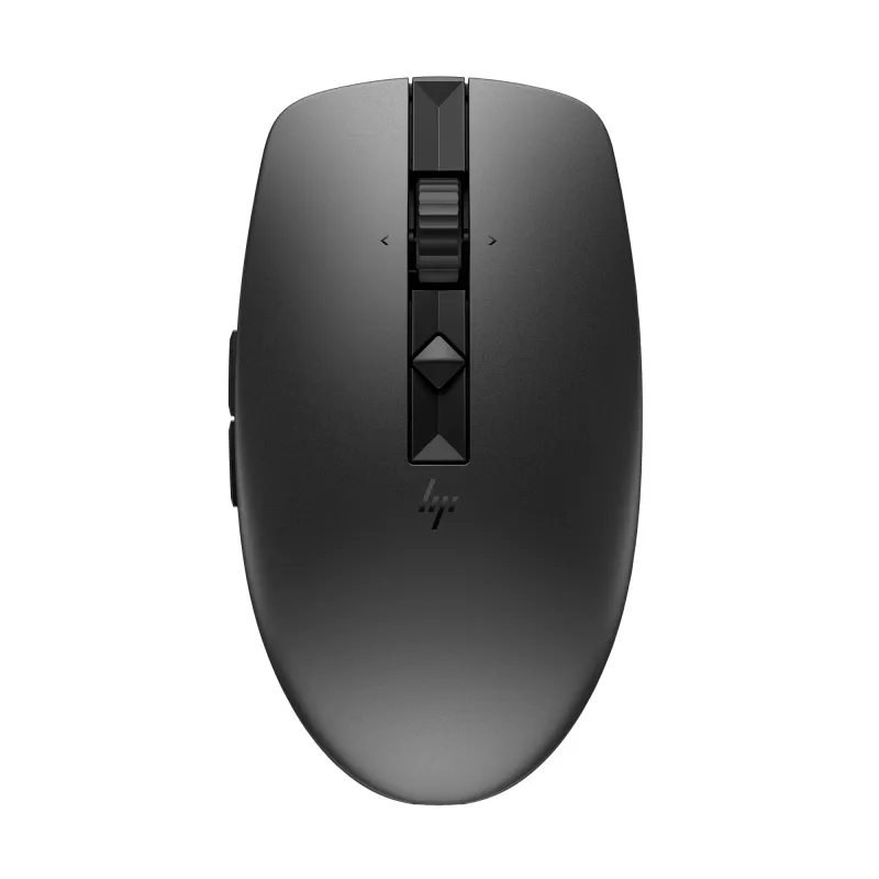 HP 715 belaidė daugiaįrenginė pelė, ambidekstrinė, RF belaidė + Bluetooth, 3000 DPI, juoda