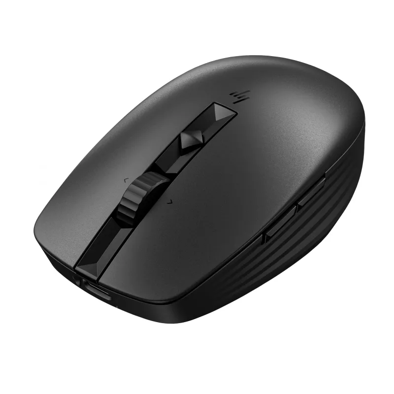 HP 715 belaidė daugiaįrenginė pelė, ambidekstrinė, RF belaidė + Bluetooth, 3000 DPI, juoda