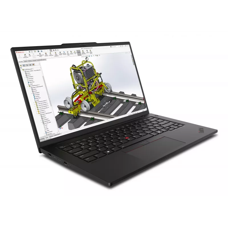 Lenovo ThinkPad P14s Gen 6 (Intel) Intel Core Ultra 7 255H mobilioji darbo stotis 36,8 cm (14,5 colio) WUXGA 32 GB DDR5-SDRAM 512 GB SSD NVIDIA RTX PRO 500 Blackwell Wi-Fi 7 (802.11be) Windows 11 Pro juoda