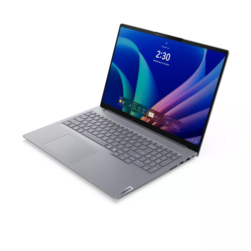 Nešiojamas kompiuteris Lenovo ThinkBook 16 G9 IPL Copilot+ PC, Intel Core Ultra 5 325, 40,6 cm (16 inch) WUXGA, 32 GB DDR5, 1 TB SSD, Wi-Fi 7, Windows 11 Pro, Pilka
