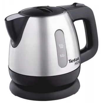 Tefal BI8125 elektrinis virdulys 0,8 L 2200 W Juodas, Nerūdijantis plienas