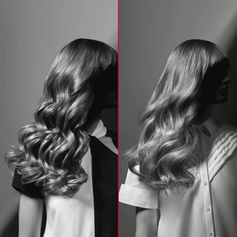 Garbanojimo žnyplės Rowenta X KARL LAGERFELD CF321L šilta juoda, raudona 47 W 1,8 m