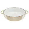Tefal ketaus serviravimo puodas LOV E25972, apvalus, 3,8 l, 28 cm, smėlio spalvos