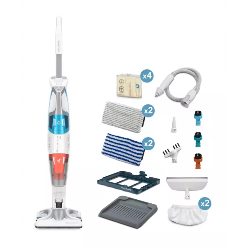 Lazdinis dulkių siurblys su garo funkcija Rowenta Clean & Steam Multi RY8544