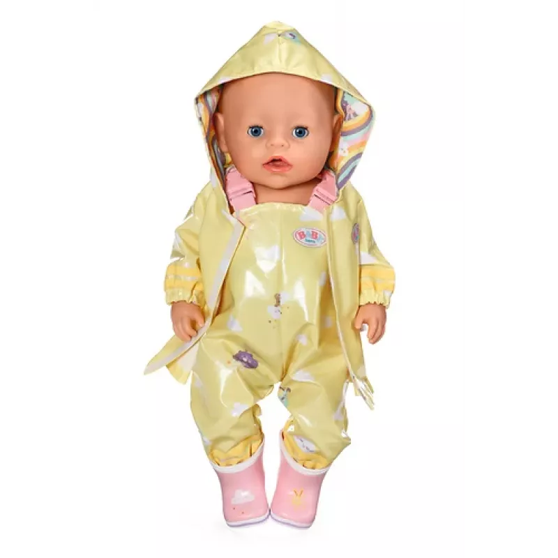 BABY born lietaus kostiumėlis 43 cm lėlei, 3 metų amžiaus