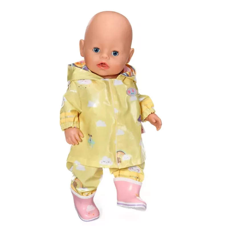 BABY born lietaus kostiumėlis 43 cm lėlei, 3 metų amžiaus