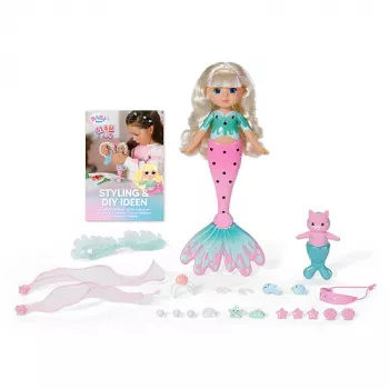 Lėlė BABY born Glam Up Sparkle, 43 cm, įvairiaspalvė