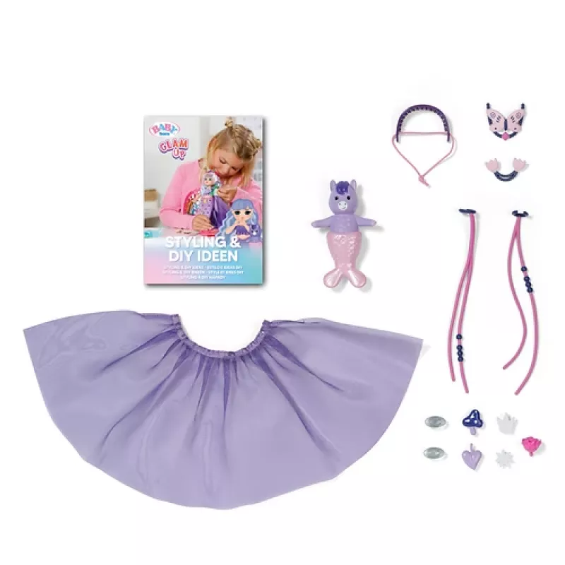 BABY born @ Glam Up Aura lėlė, mergaitė, 4 metai, berniukai/mergaitės, įvairiaspalvė