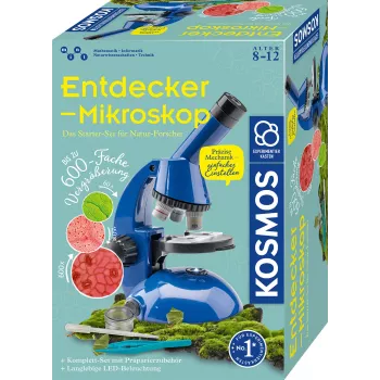 Kosmos 63605 mikroskopas, biologinis, mėlynas, nuo 8 metų