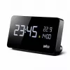 BRAUN BC20BEU skaitmeninis laikrodis sieninis/stalinis, juodas