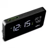 BRAUN BC20BEU skaitmeninis laikrodis sieninis/stalinis, juodas