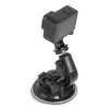 HAMA Siurbtuvinis laikiklis veiksmo kameroms Universalus automobilinis trikojis 3D Ø90 mm, max apkrova 0,3 kg, aukštis 5–11 cm