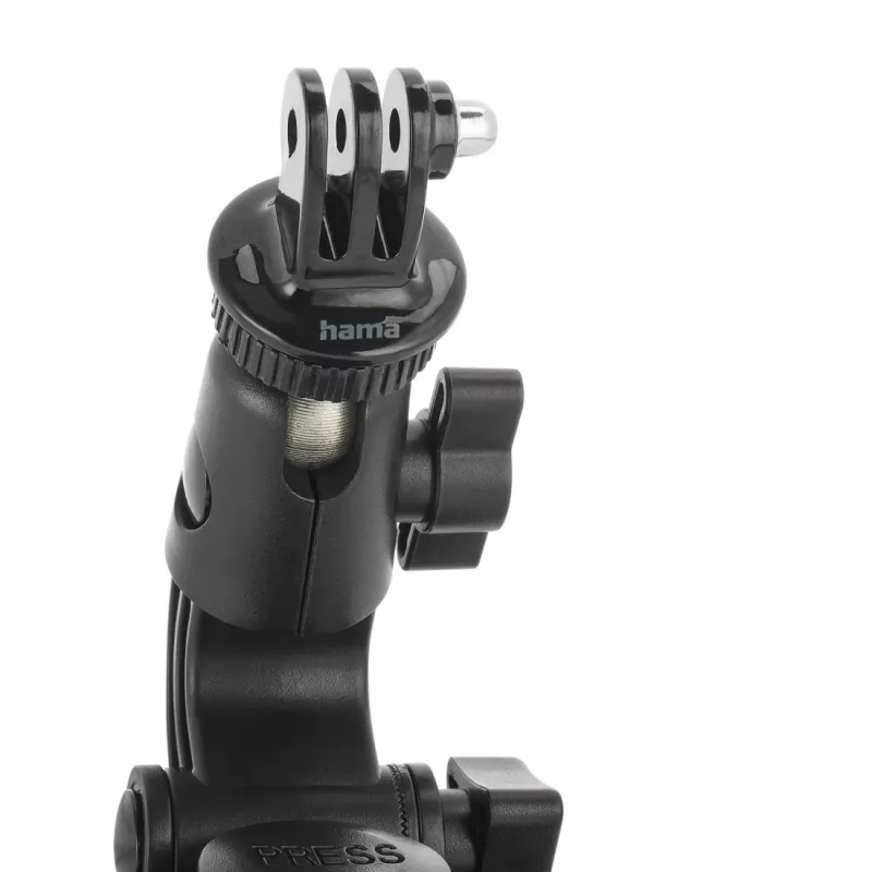 HAMA Siurbtuvinis laikiklis veiksmo kameroms Universalus automobilinis trikojis 3D Ø90 mm, max apkrova 0,3 kg, aukštis 5–11 cm