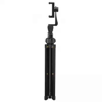 Tripod Hama Rotary Smartphone II išmaniesiems telefonams ir skaitmeniniams fotoaparatams, 3 kojelės, maks. apkrova 1 kg, aukštis 41,5–150 cm, juoda