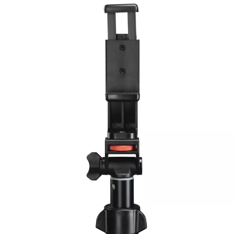 Tripod Hama Rotary Smartphone II išmaniesiems telefonams ir skaitmeniniams fotoaparatams, 3 kojelės, maks. apkrova 1 kg, aukštis 41,5–150 cm, juoda