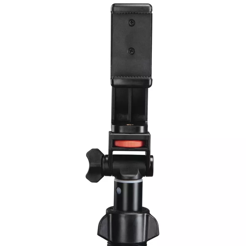 Tripod Hama Rotary Smartphone II išmaniesiems telefonams ir skaitmeniniams fotoaparatams, 3 kojelės, maks. apkrova 1 kg, aukštis 41,5–150 cm, juoda