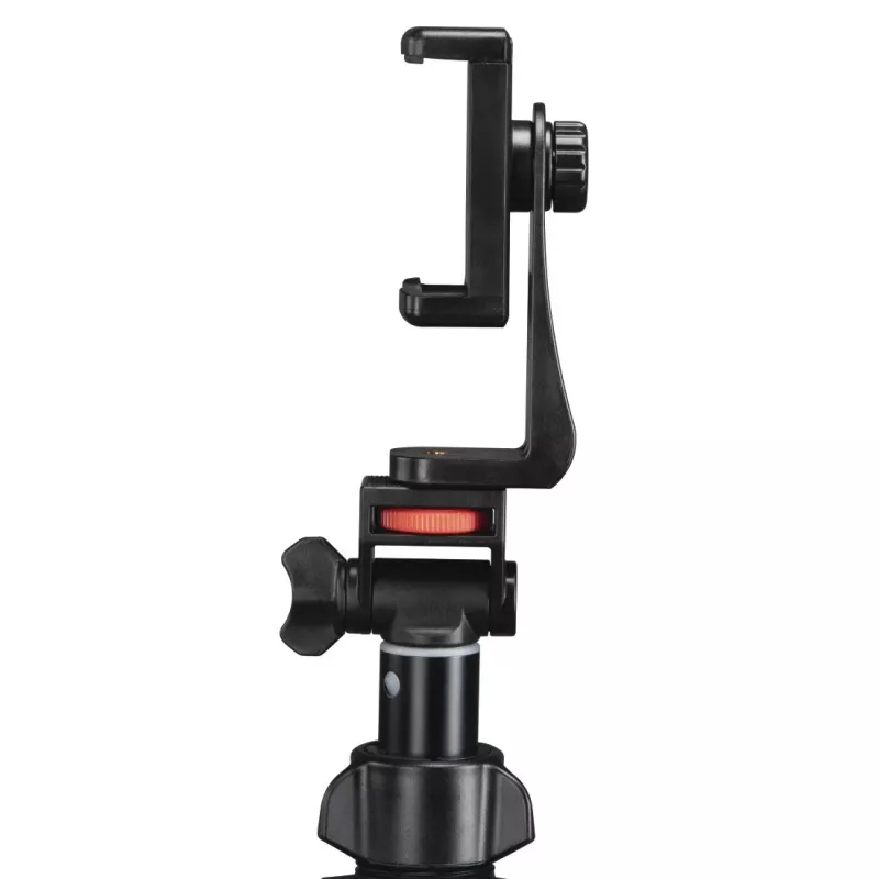 Tripod Hama Rotary Smartphone II išmaniesiems telefonams ir skaitmeniniams fotoaparatams, 3 kojelės, maks. apkrova 1 kg, aukštis 41,5–150 cm, juoda