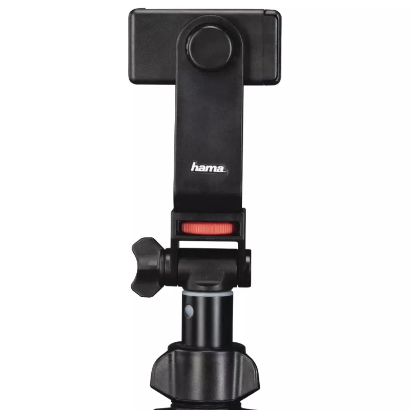 Tripod Hama Rotary Smartphone II išmaniesiems telefonams ir skaitmeniniams fotoaparatams, 3 kojelės, maks. apkrova 1 kg, aukštis 41,5–150 cm, juoda