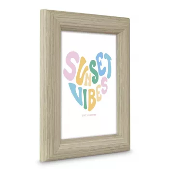 Rėmelis nuotraukoms HAMA Tori viengubas MDF rudas 13×18 cm, FSC sertifikuotas