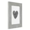 Nuotraukų rėmelis HAMA Lio single MDF pilkas 13×18 cm, FSC sertifikuotas