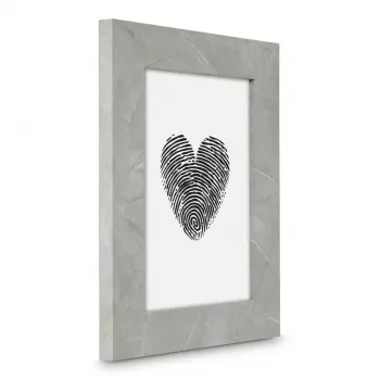 Nuotraukų rėmelis HAMA Lio single MDF pilkas 13×18 cm, FSC sertifikuotas