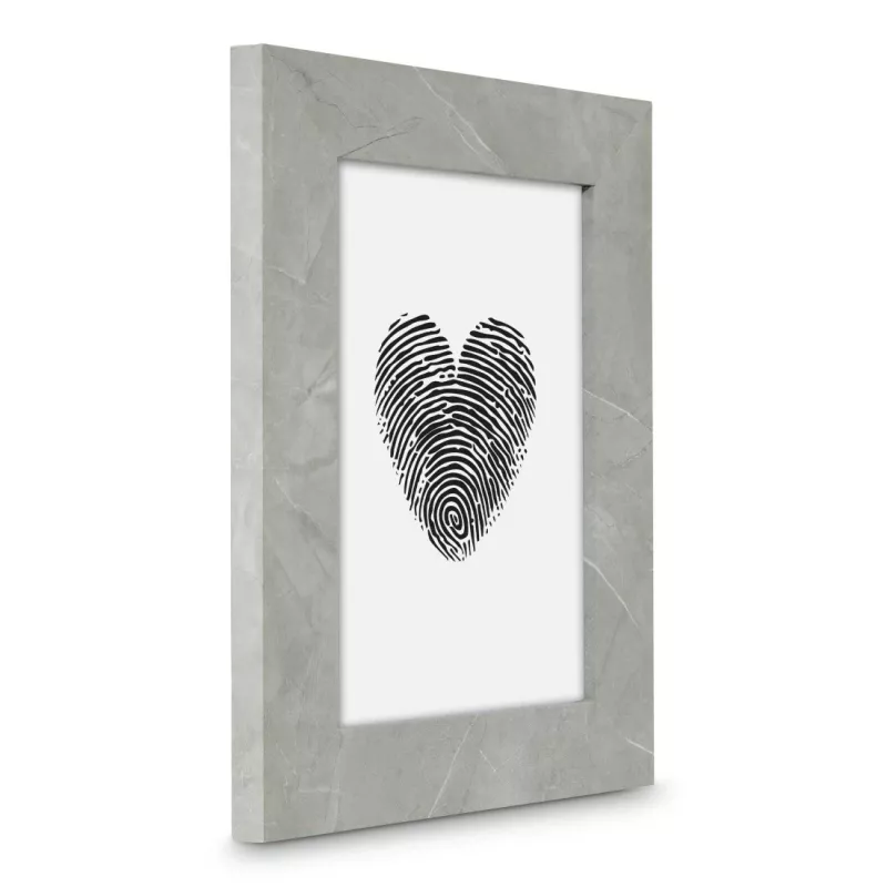 Nuotraukų rėmelis HAMA Lio single MDF pilkas 13×18 cm, FSC sertifikuotas