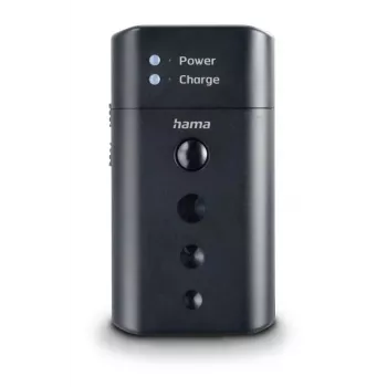 Įkroviklis Hama 00081390 fotoaparato baterijoms – USB, Li‑Jon ir NiMH, 5 V įėjimas