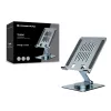 Sulankstomas sukamas stovas planšetei CONCEPTRONIC THANA09G – pilnas 360° sukimas, reguliuojamas aukštis, pilka spalva, 150×110×40 mm