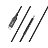 Equip USB 4 itin plonas C į C laidas, 1,2 m, PD240W, 4K/60Hz, 40Gbps, juodas